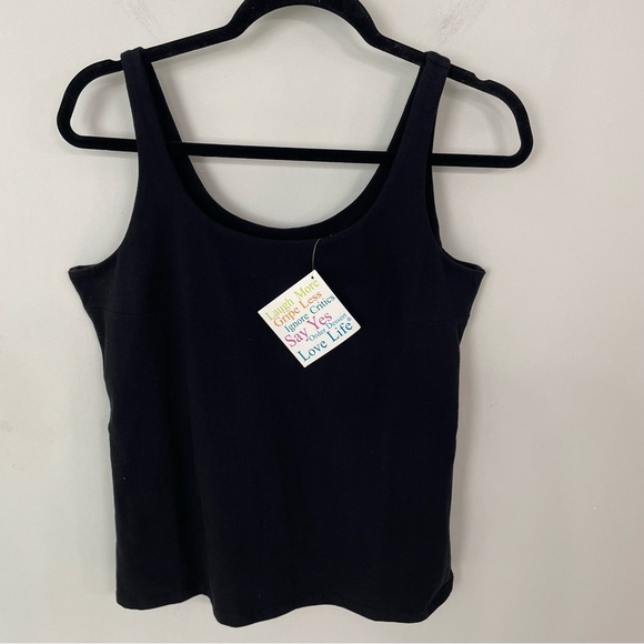 NEW Gretchen Scott The Ballerina Cotton Spandex Tank Top Size Large NWT. 21 - Picture 2 of 8